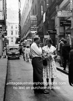 Shoppers on Rowe Street, Sydney, NSW