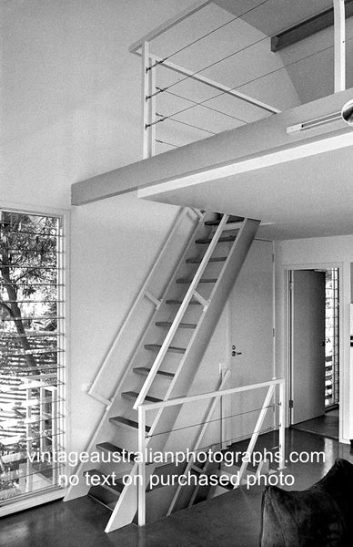 Staircases at Broken Bay House, Central Coast, NSW