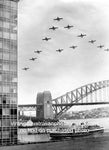 Planes Above Sydney Harbour Bridge, NSW