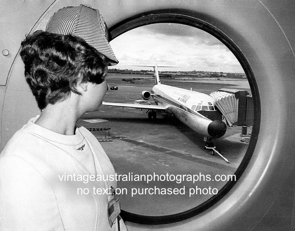 Trans Australian Airlines Hostess