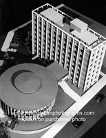 Model of International House, Sydney University