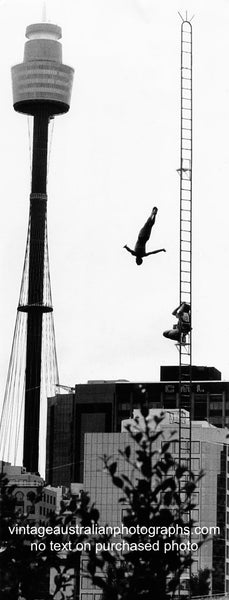 High Diving into Darling Harbour, NSW