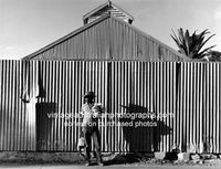 Don Barlow by Wilcannia Court House