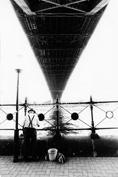 Harbour Bridge Fisherman