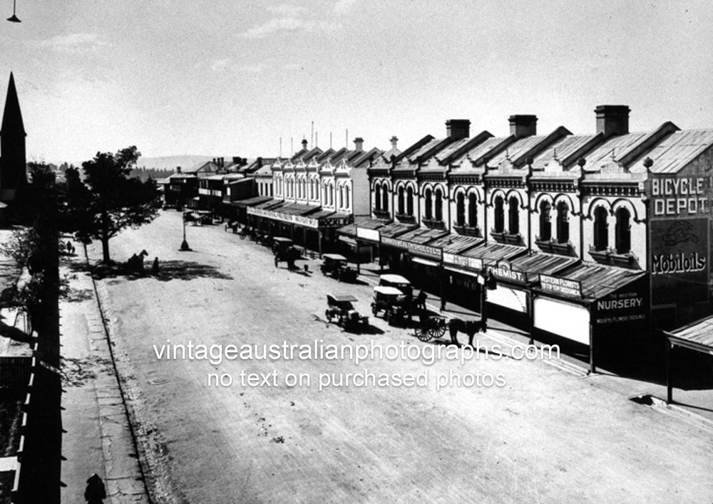 Howick Street, Bathurst, NSW Vintage Australian Photographs