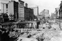 Railway Construction in Wynyard Square