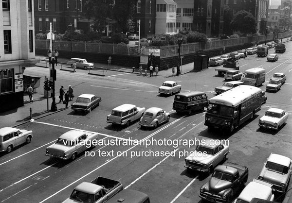 Swanston And Lonsdale Streets, Melbourne